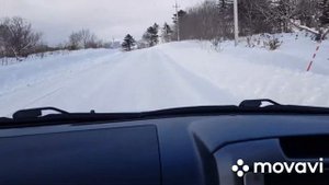 Кунашир.Лагунка.Зима.