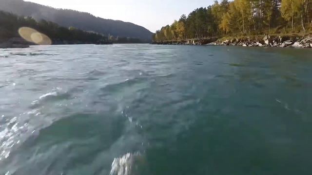Катунь осенью