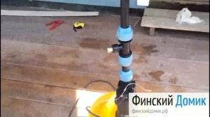 насос Dub Divertron 1200 и дренажный клапан Gardena