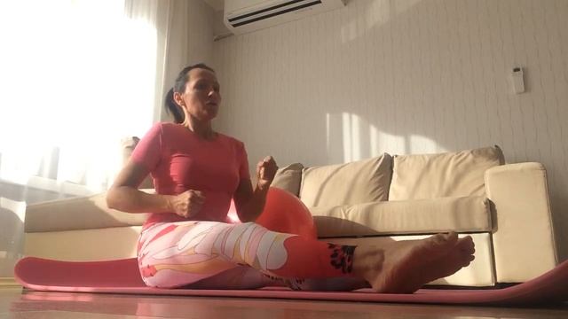 Пилатес дома. Разминка на полу первый уровень смотреть онлайн