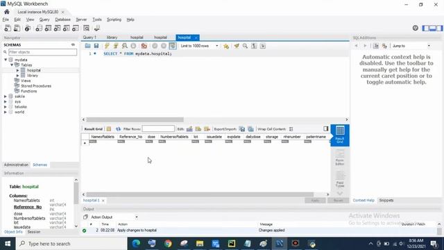 Solving the issue in Hospital management system project in python with database  Mini project  Tkin