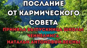 Послание от Кармического совета.Автор: Дина Гареева