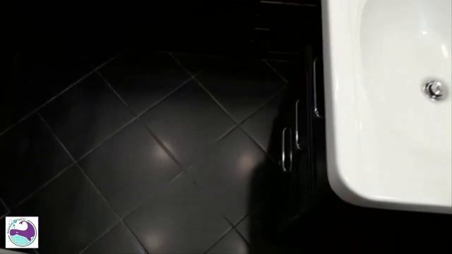 Как будет смотреться ванная с чёрной плиткой