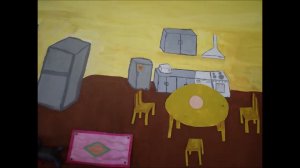 Мультфильм "Кот на кухне", Букова Анастасия, 13 лет