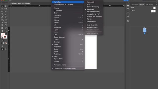 New InDesign File and Pages смотреть онлайн