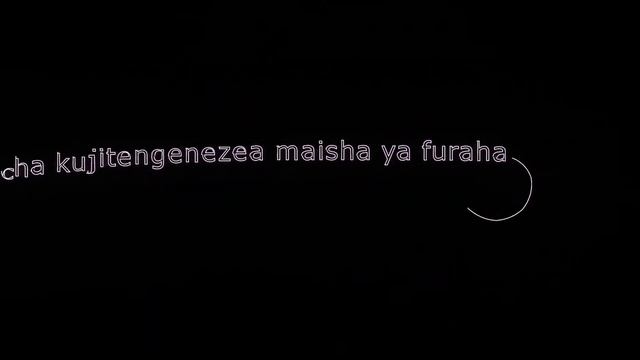 Swahili Healthy Self Esteem Kinetic Typography done in Blender 3.0 смотреть онлайн