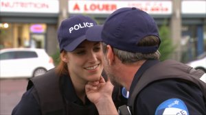 Любовь полицейских во время службы  ?