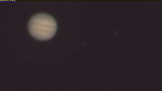 Jupiter and Saturn in Celestron NexStar 127 SLT and SvBONY SV 305 Astronomy Camera. #jupiter #satur смотреть онлайн