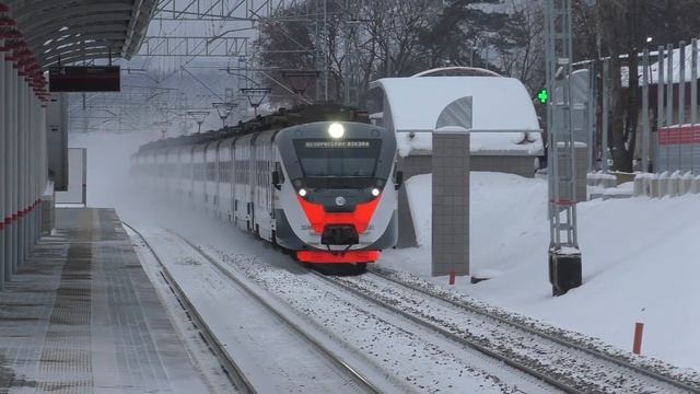 Новые экспрессы РЭКС Москва - Одинцово смотреть онлайн