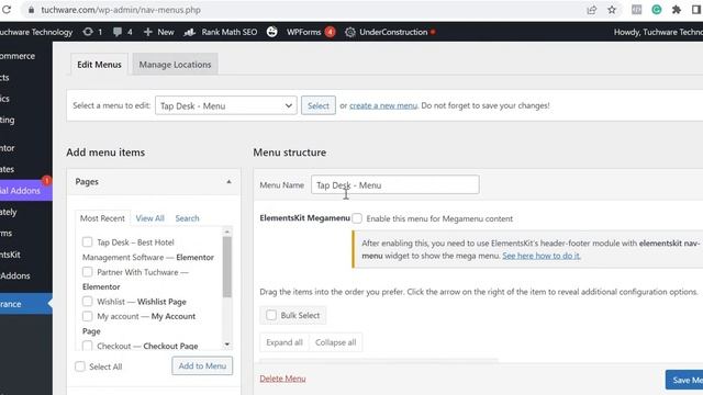 How to create single page menu with Elementor | Landing page design with single page menu-WordPres смотреть онлайн