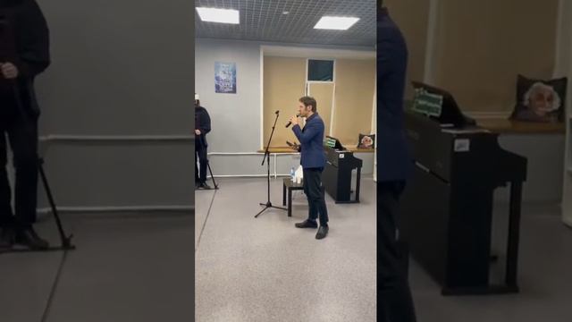 Стихотерапия - поэтический вечер, в библиотеке им. Чехова.