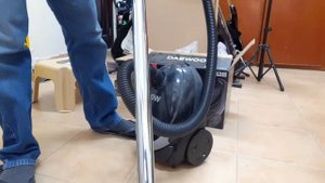 Test of DAEWOO RCG-110B Vacuum Cleaner 1800 watts