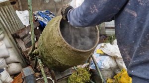 Заливаем пол утепленный пенопластовой крошкой