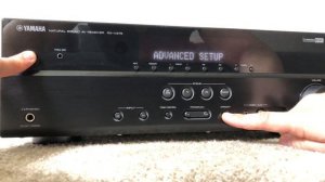 How to Factory Reset Yamaha RX-V375 5.1 HDMI Home Theater Surround Receiver