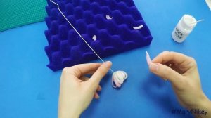 Хризантема из полимерной глины/холодного фарфора ♥ Polymer clay flower chrysanthemum tutorial