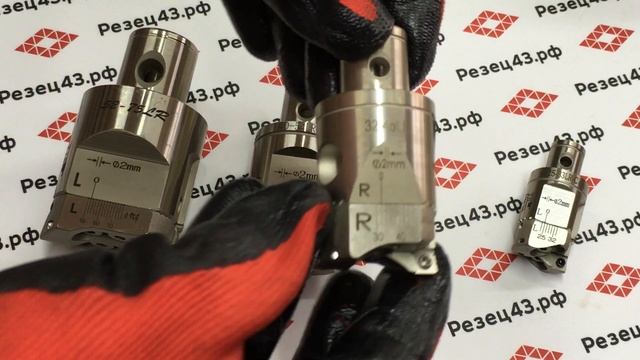 Расточные двухрезцовые головки типа RBH для черновой расточки