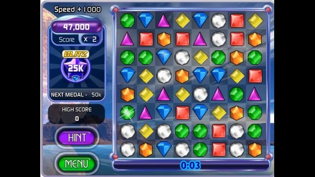Game Over: Bejeweled Blitz Beta (Flash) смотреть онлайн