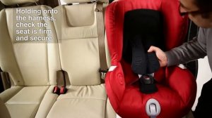 Установка Romer Versafix при помощи 3-х точечного ремня безопасности