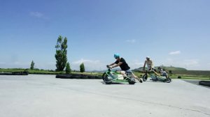 Motorized Drift Trike and Blokart in 4K!