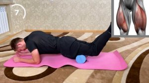 ТОП 9 упражнений с миофасциальным роллом против боли в спине и в ногах #здоровьечеловека