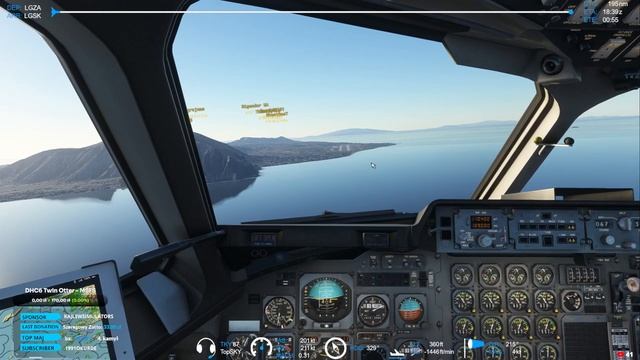 BAe 146: Zwiedzamy GRECKIE wyspy -- MULTIPLAYER -- MSFS смотреть онлайн