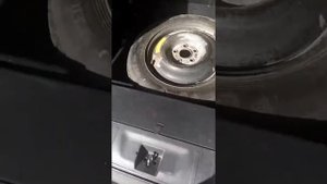 Установка запаски в Honda Crossroad