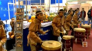 Музыка Якутии. Якутские барабанщики в Москве. «Тэтим» («Ритм»). Якутский фольклор. Барабанный бой.