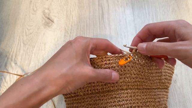 Панама из рафии крючком смотреть онлайн