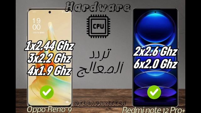 مقارنة بين Oppo Reno 9 5G vs Redmi note 12 pro plus من الافضل смотреть онлайн