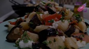 БАКЛАЖАНЫ вместо МЯСА! Так вкусно, что съедаем сковороду на двоих! УЖИН с МАКАРОНАМИ на скорую руку!