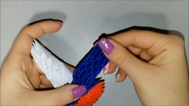 ЗВЕЗДА 23 ФЕВРАЛЯ!!! модульное оригами STAR ON FEBRUARY 23!!! modular origami смотреть онлайн