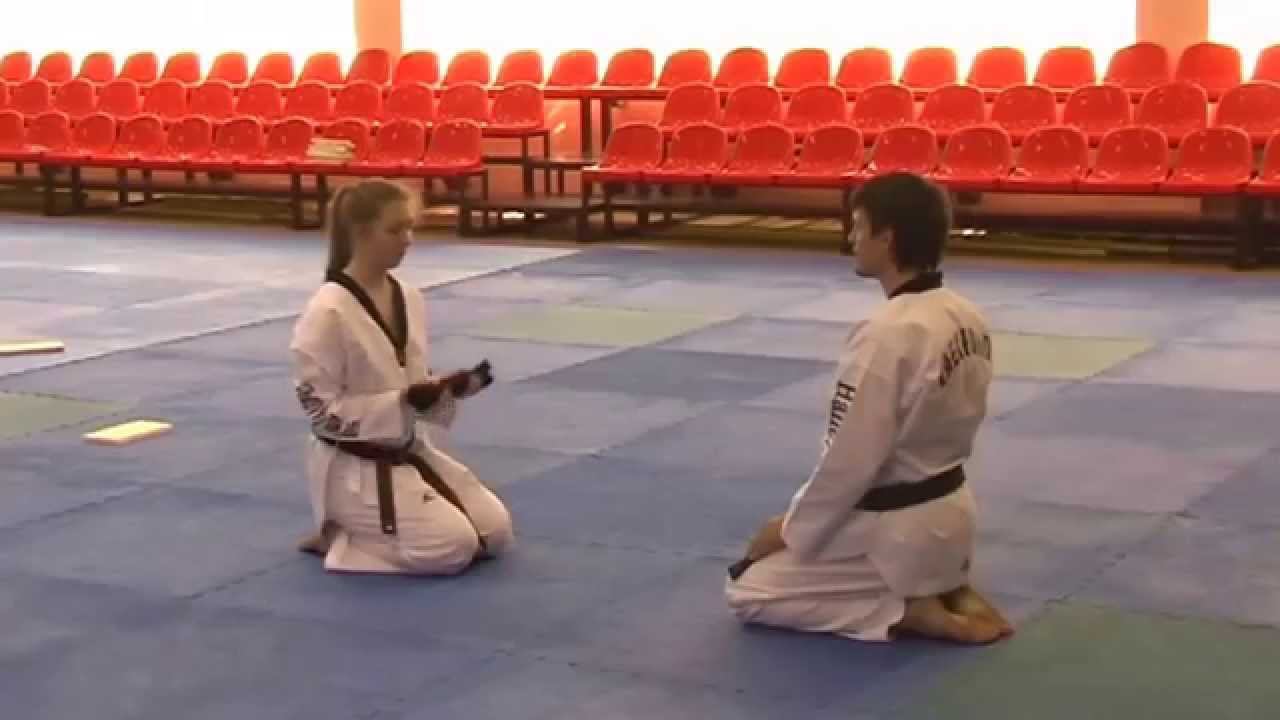 Taekwondo WTF. 31.05.2014 Аттестация Комлевой Ирины на черный пояс.