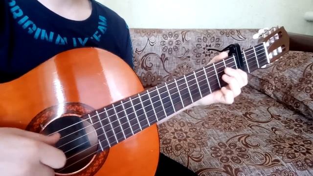 Slawa Marlow Снова я напиваюсь на гитаре в стиле фингерстайл. cover