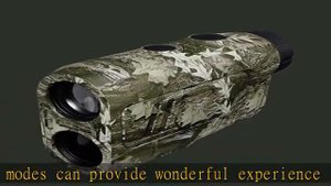 ACPOTEL Hunting Rangefinder High Precision ±0.5 yd, PF2E Laser Range Finder for Hunter 6X Up to 656