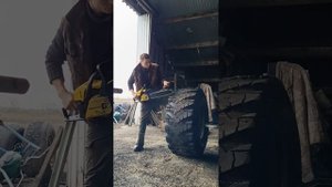 обдирка шин краз лапоть на бортоповоротный вездеход ?