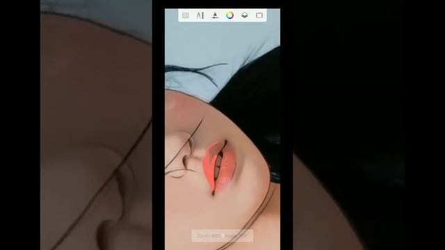 DIGITAL ART | Using Autodesk Sketch Book Mobile | Digital Painting | Outline Tutorial