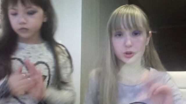 Наш новый оброз. у Маши макияж половинчетое лицо а у Насти макияж блестяшки смотреть онлайн