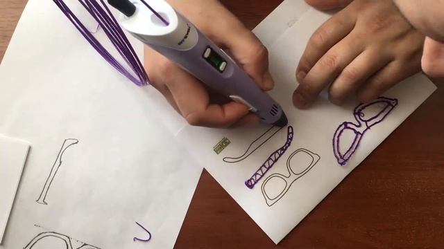 3d pen - 3д ручка делаем очки смотреть онлайн