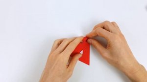 Оригами Дед Мороз из бумаги ОЧЕНЬ ПРОСТО Новогодние поделки из бумаги Paper Santa Claus Origami DIY