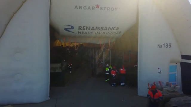 Мобильный ангар Renaissance Heavy Industries, 1250 м²