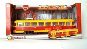 Трамвай Технопарк инерционный CT12-428-2 179969