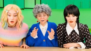 Кулинарный Челлендж: Уэнсдей против Бабушки | Секреты и гаджеты для кухни от PaRaRa Challenge