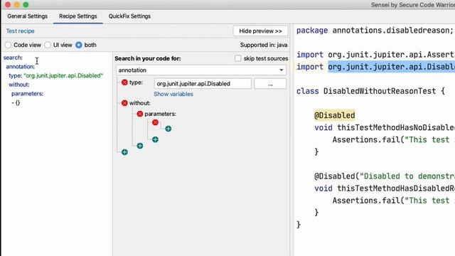How To Automatically Amend Java Annotations - add JUnit @Disabled description with Sensei смотреть онлайн