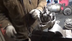 Генератор BOSCH(БОШ) меняем ротор,(подшипники)