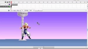 DBZ Sprite Animation Flash Tutorial #1: Basics and keyframing