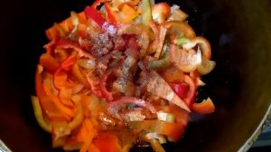 Ленивые фаршированные перцы. Для самых ленивых. Безумно вкусно и очень быстро готовится???