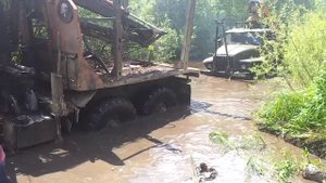 Прижаем реку Кургаш