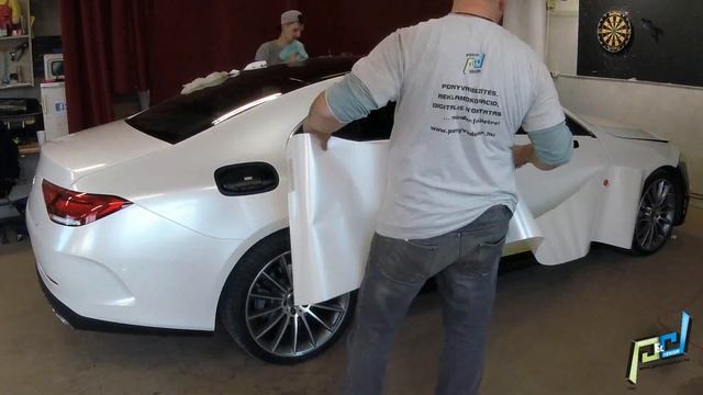 Mercedes CLS 2018 Wrapping смотреть онлайн