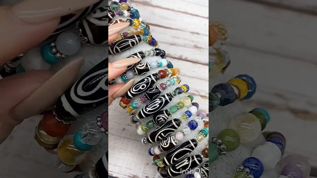 Браслеты по знакам зодиака! (со звуком) #натуральныекамни #знакзодиака #браслет #авторскиеработы