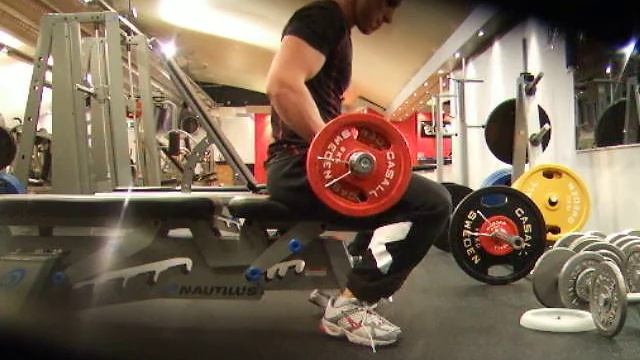 16.11.08 Biceps sittende 35 kg ned til 30